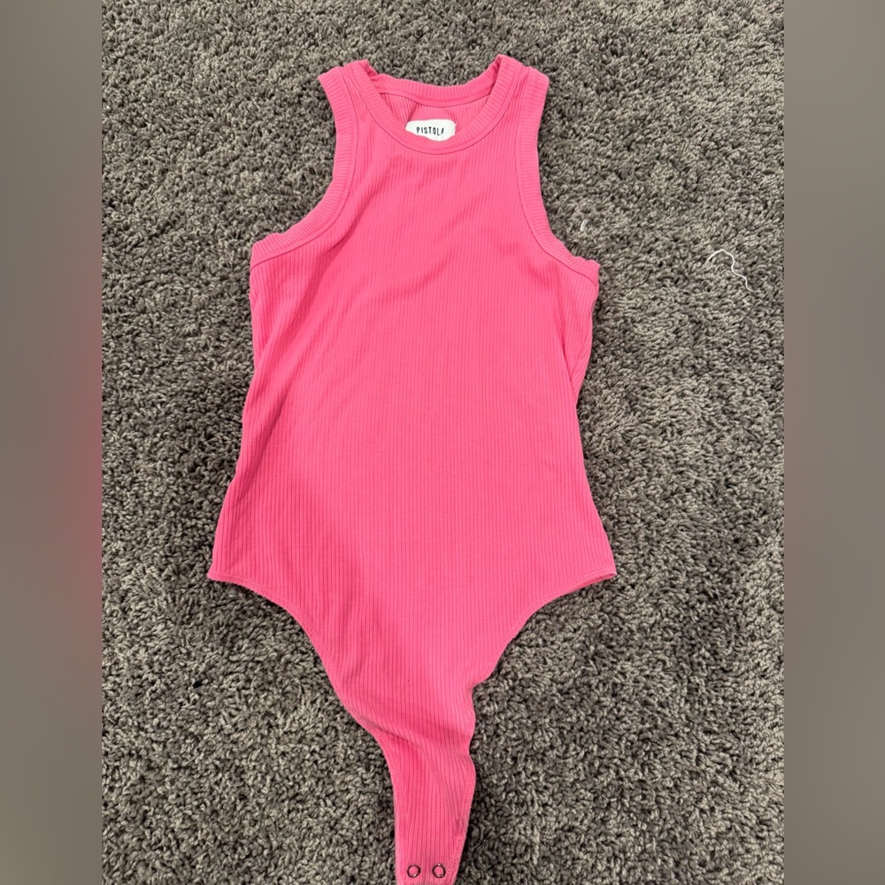 Pistola Ribbed Tank Bodysuit